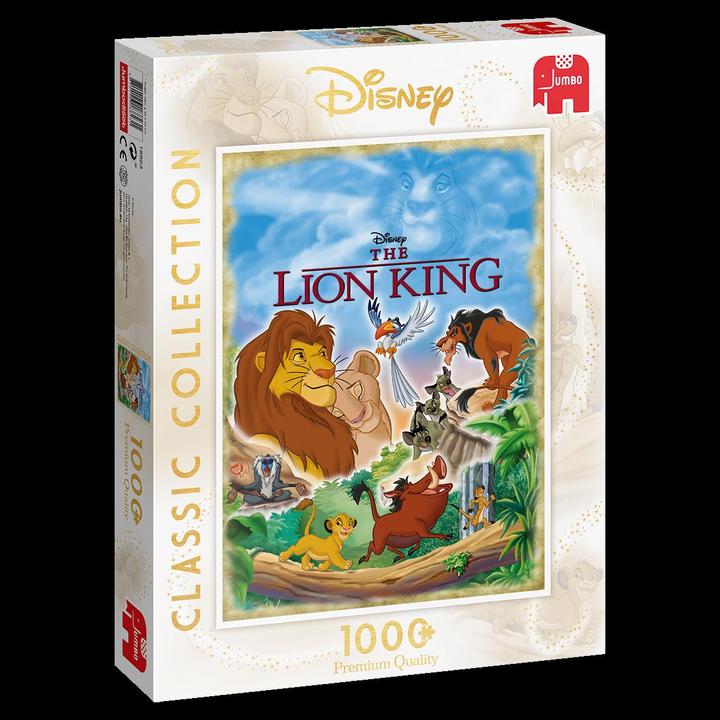 Produktbild Jumbo Disney Premium Collection - Classic Collection, The Lion King 1000 Teile (1000 Teile)