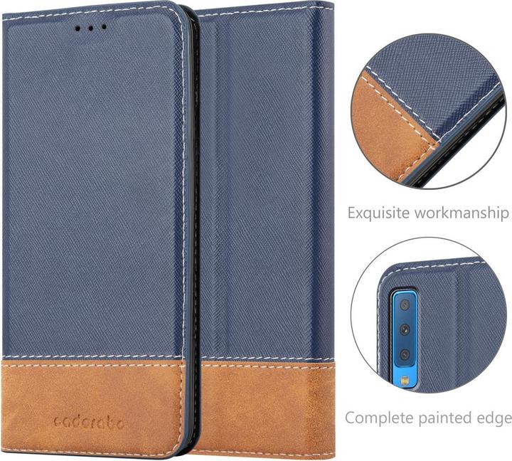 Immagine prodotto Cadorabo X-Wallet Copertura della tuta in ecopelle (Samsung Galaxy A7 (2018))