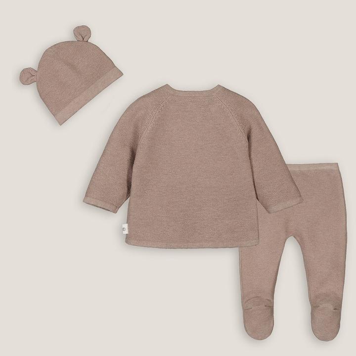 Produktbild La Redoute Collections 3-teiliges Set aus Strick