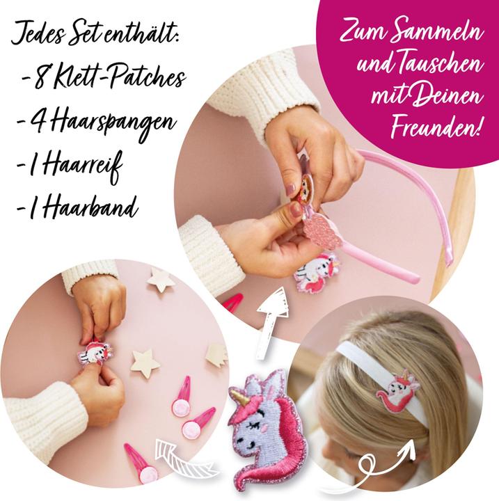 Actual product image Papierdrachen Hair jewellery set - Headband with patches - Princess