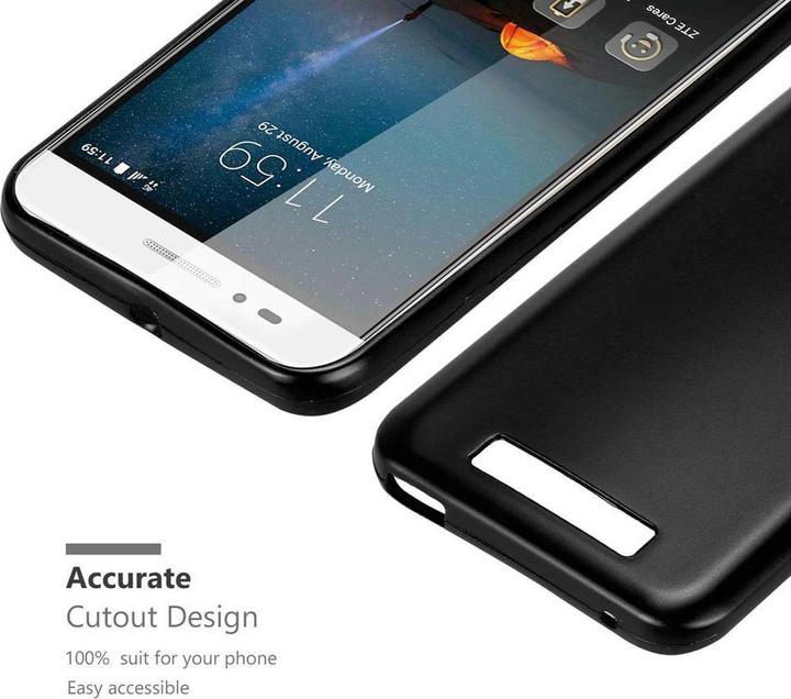 Actual product image Cadorabo TPU Matt Metallic Cover (ZTE Blade A612)