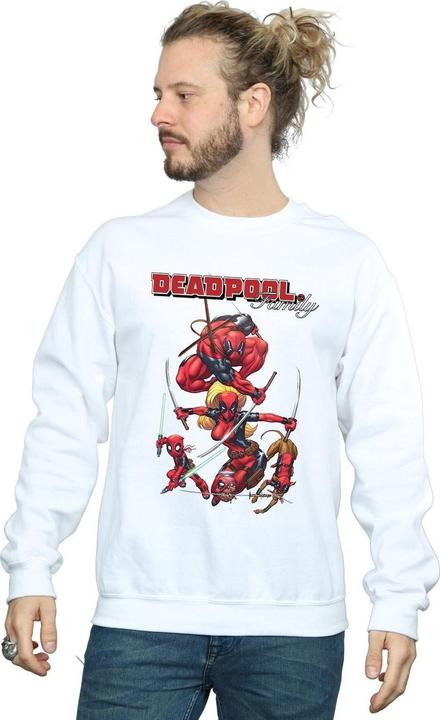 Actual product image Mens Deadpool Family Sweatshirt (3XL)