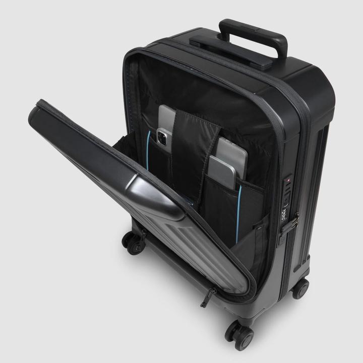 Produktbild Piquadro PQ-Light - Handgepäcktrolley mit Laptoptasche 17.3" (40 l, Handgepäck (bis 50l))