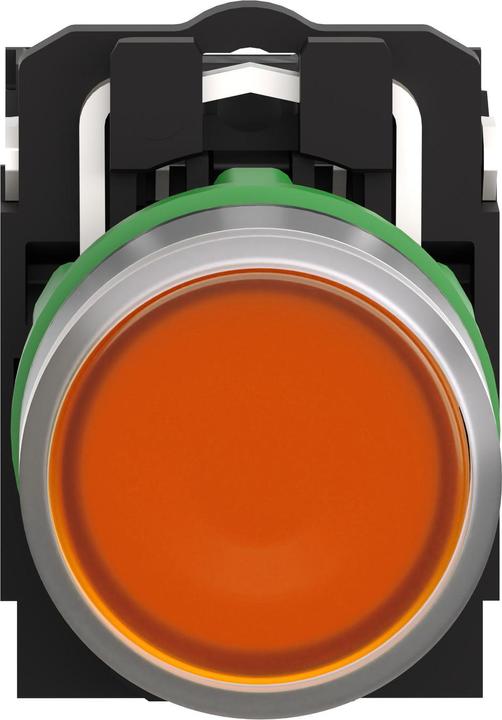 Actual product image Schneider Electric Illuminated pushbutton, compl., plastic, XB5AW35B5C0