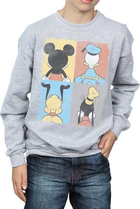 Actual product image Disney Boys Mickey Mouse Four Backs Sweatshirt (140, 146)