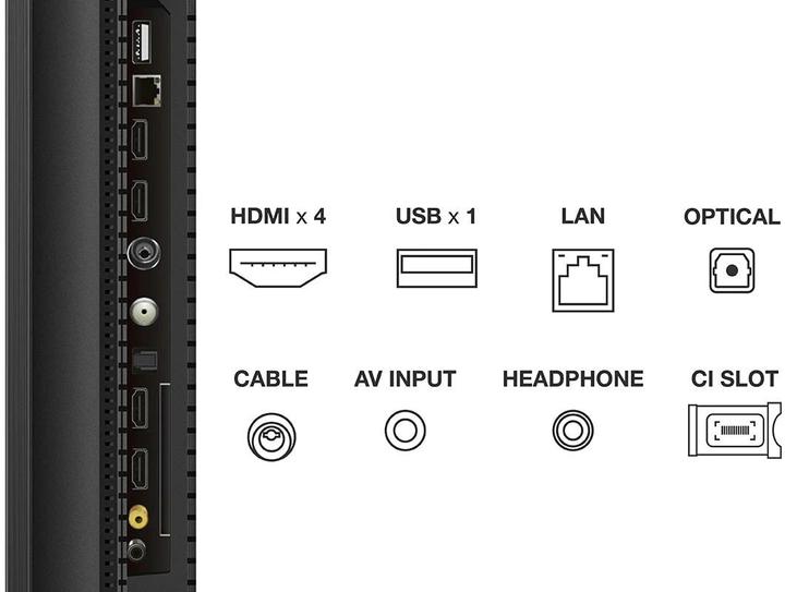 Actual product image TCL 55T8A (55", QLED, 2023)