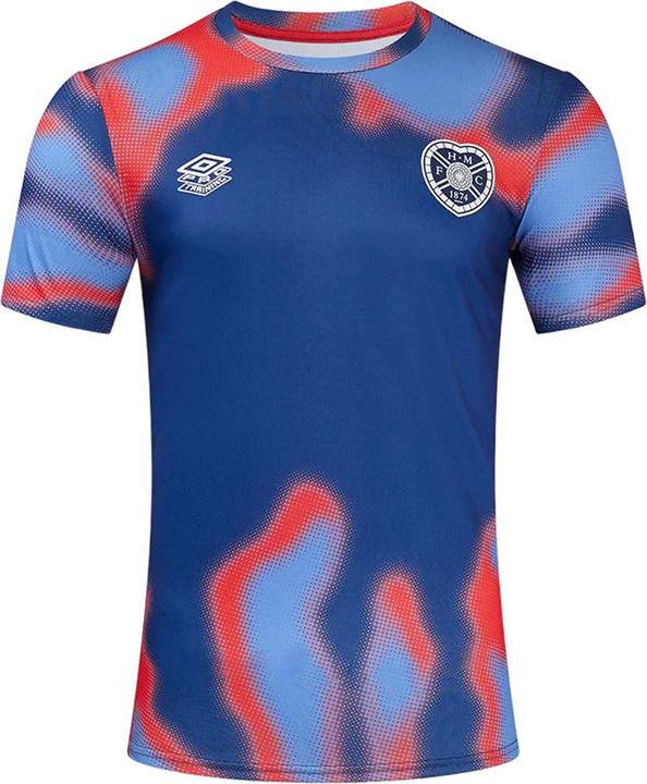 Umbro Bambini 24/25 Heart Of Midlothian FC Riscaldamento Maglia (128)