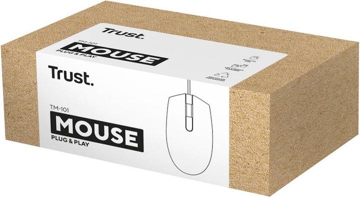 Actual product image Trust TM-101 Mouse right- and left-handed (Cable)