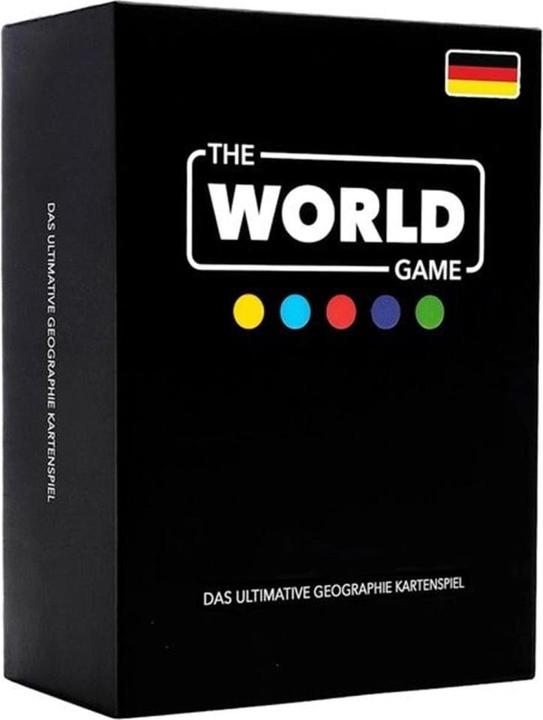The World Game Le jeu de cartes ultime de géographie (Allemand)