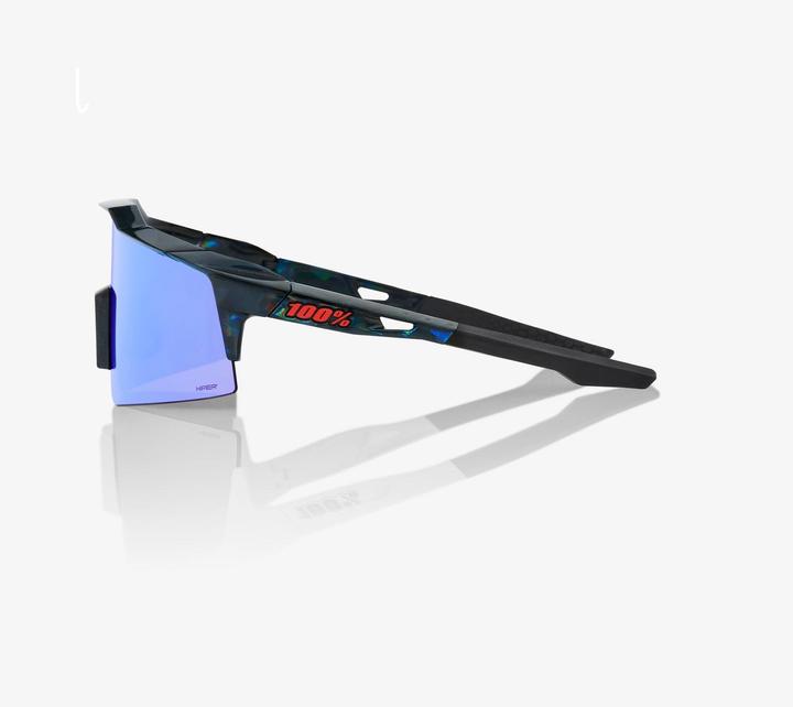 Produktbild 100% Brille Speedccraft Sl -Black Holographic -Hiper Blue Multilayer Mi (black blue*, Eisblau)