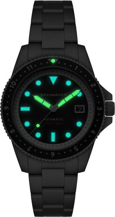Actual product image Spinnaker SP-5136-11 Croft Pioneer (Rotating bezel left)