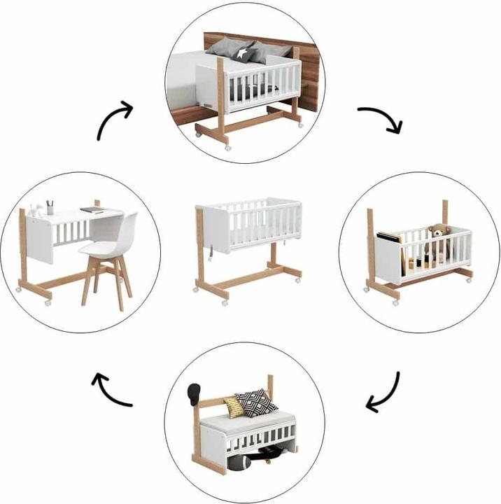 Produktbild Osann 5-in-1 Beistellbett