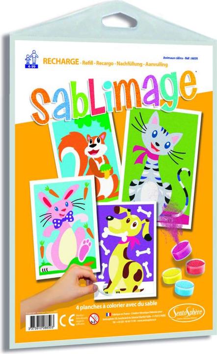 Image du produit Sentosphere sablimage animaux calins