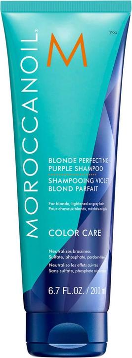 Moroccanoil Color Care Blonde Perfecting Purple (200 ml, Silbershampoo)