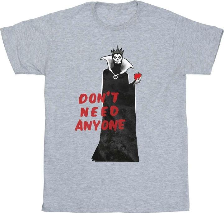 Image du produit Disney - T-shirt VILLAINS DON'T NEED ANYONE - Femme (XL)