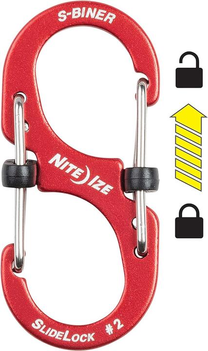 Image du produit Nite Ize S-Biner® SlideLock® Aluminium #2