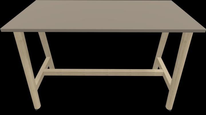 Actual product image Narbutas Nova Wood high table (140 x 70 x 90 cm)