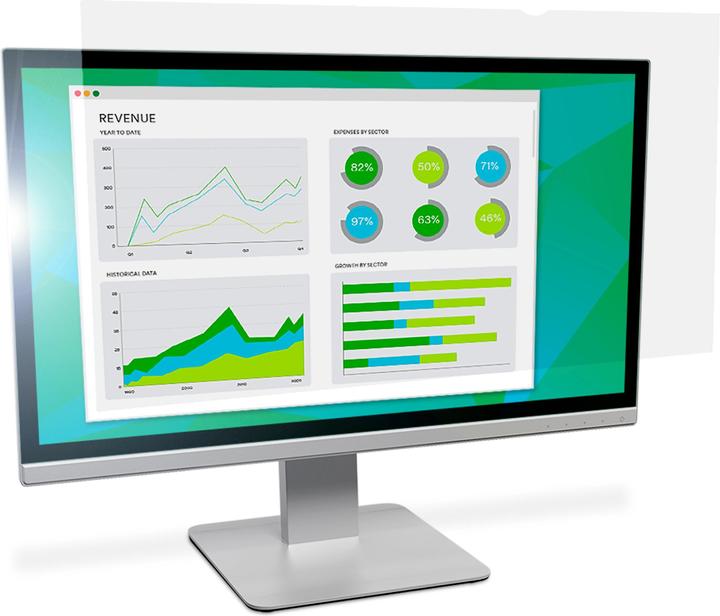 3M Anti-glare filter for 61.00cm (24") widescreen monitor (24.02", 16 : 9)