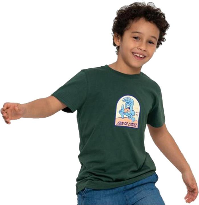 Produktbild Santa Cruz Youth Beach Bum Hand Front T-Shirt (6, 7, 8)