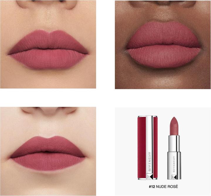 Immagine prodotto Givenchy Rossetto Le Rouge Deep Velvet n. 12 - Rosa Nude (12)