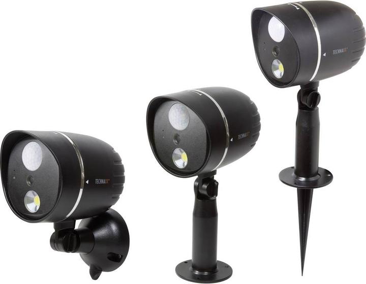 Technaxx Überwachungskamera HD Aussenkamera mit LED Lampe TX 106 (1280 x 720 Pixels)