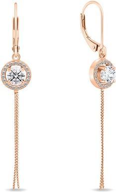 Produktbild Brilio Silver - Charming long bronze earrings EA732R