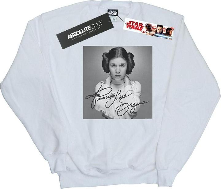 Actual product image Star Wars Womens/Ladies Princess Leia Organa Sweatshirt (L)