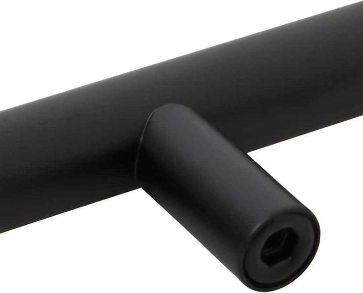 Produktbild VidaXL Möbelgriffe 5 Stk. Schwarz 320 mm Edelstahl,Farbe
