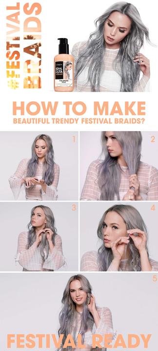 Produktbild L'Oréal Paris Stylista The Braid Milk (Haarcreme, 200 ml)