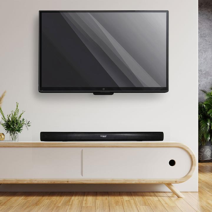 Image du produit Technaxx Bluetooth Stereo Soundbar, HDMI-ARC, Opt-in, Aux-in, 30W (30 W, 2.0 Canal)
