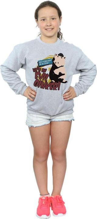Actual product image Disney Girls Toy Story Evil Oinker Sweatshirt (140, 146)