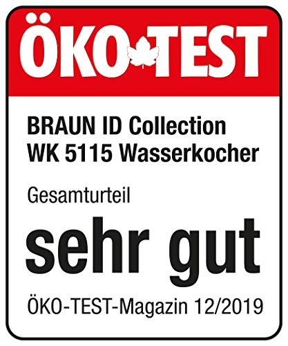 Actual product image Braun Wasserkocher WK 5115 schwarz (1.70 l)