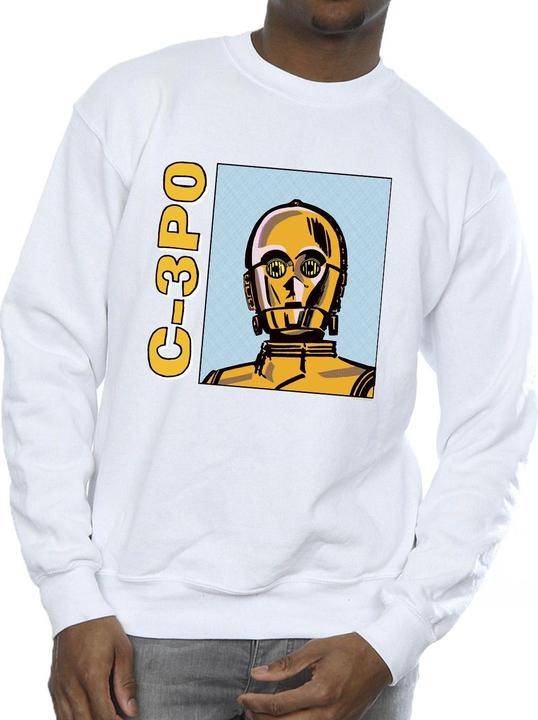 Image du produit Star Wars - Sweat C3PO LINE ART - Homme (M)