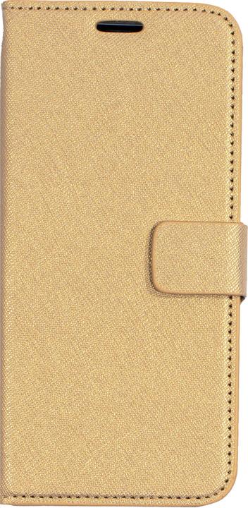 Actual product image Mobiparts Saffiano Wallet Case Samsung Galaxy S9 Gold (Samsung Galaxy S9+)