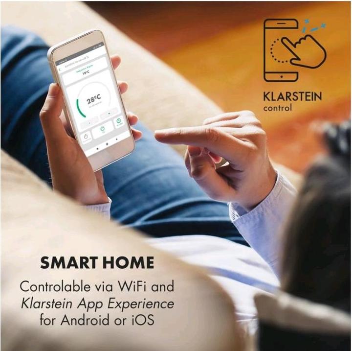 Immagine prodotto Klarstein Pannello riscaldante a infrarossi Wonderwall Smart 960 (960 W)