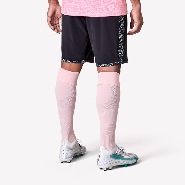 Image du produit Kipsta Short De Football Adulte Viralto Ii Snake Noir, Gris Et Rose (XXL)