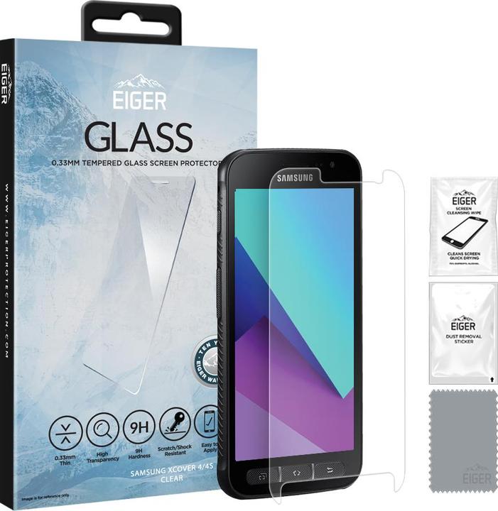 Image du produit Eiger Mountain Glass Clear (1 pièce(s), Samsung Galaxy Xcover 4s)