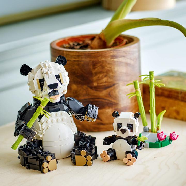 Immagine prodotto LEGO Wilde Tiere: Pandafamilie (31165, LEGO Creator 3-in-1)