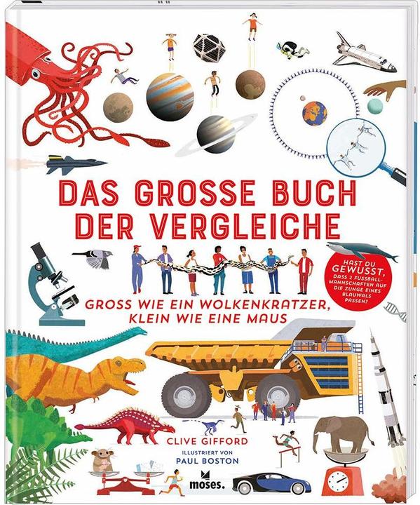 Actual product image Das grosse Buch der Vergleiche (German, Clive Gifford, 2019)