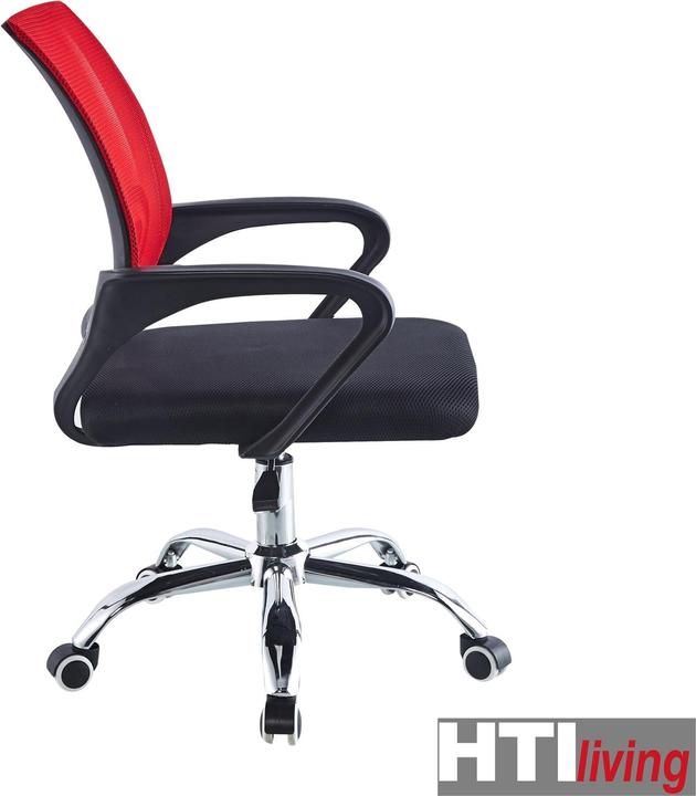 Image du produit HTI-Living Chaise de bureau Georg Rouge