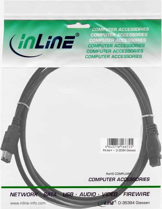 Immagine prodotto InLine 6pol – 9pol (3 m, FireWire)