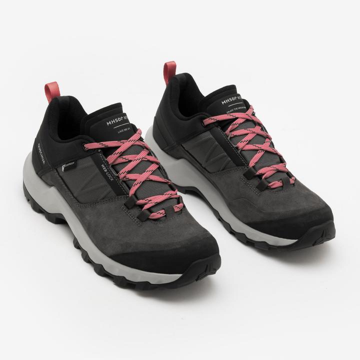 Image du produit Quechua Chaussures de randonnée imperméables pour femmes - MH500 gris (40)
