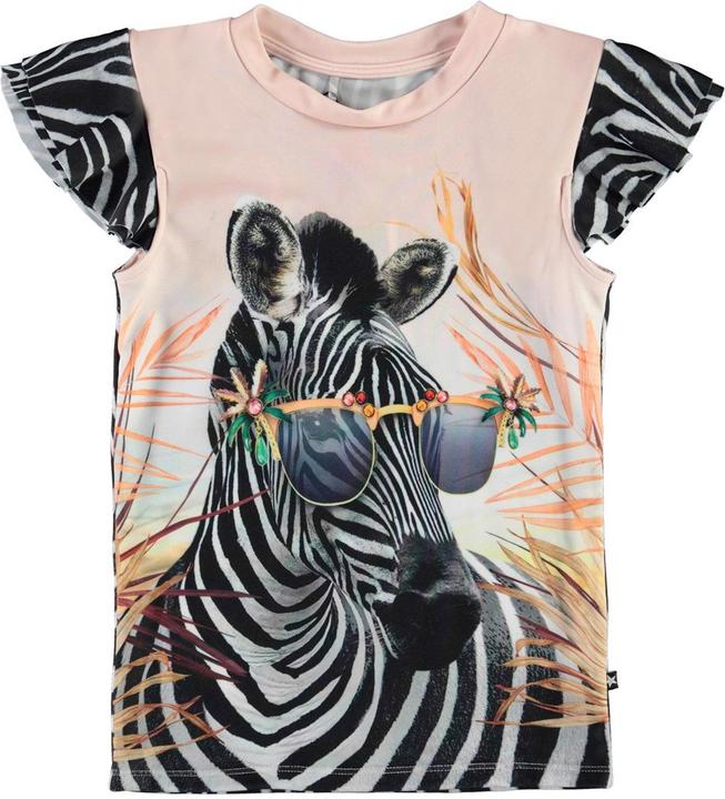 Molo Shirt Neona Zebra Fun UV + (110)