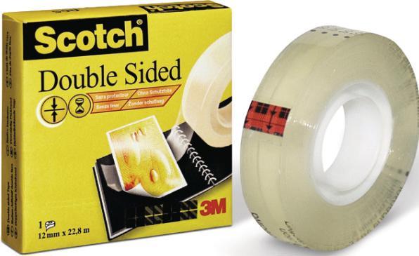 Produktbild Scotch Klebeband doppelseitig - permanent 12,7mm/22,8m (12 mm)
