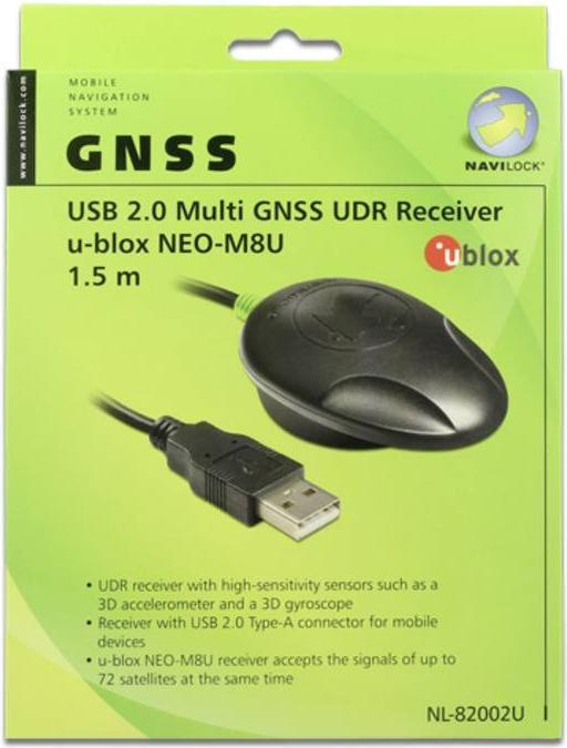 Produktbild Navilock NL-82002U USB 2.0 Multi GNSS UDR Receiver