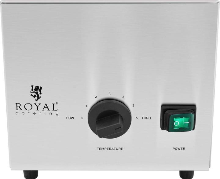Produktbild Royal Catering Saucenspender Edelstahl Sossen Spender NachoKäse Spender Schokoladenspender 4,5 l