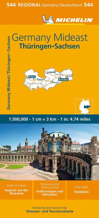 Produktbild Michelin Thüringen, Sachsen