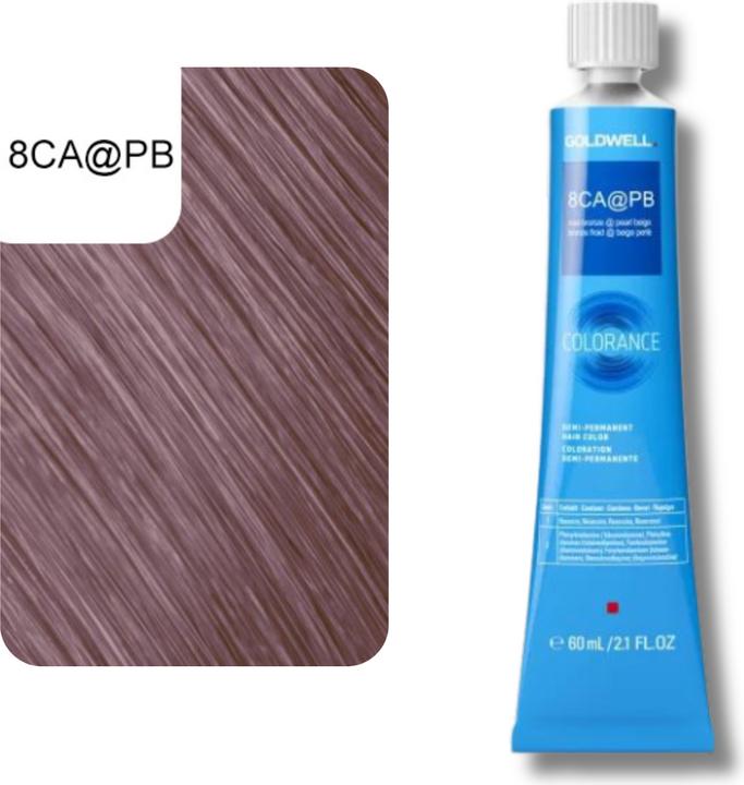 Produktbild Goldwell Colorance Tube Demi-Permanente (8CA@PB - cool bronze elumenated pearl beige)