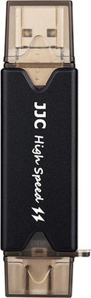 Immagine prodotto JJC Lettore di schede USB 3.0 CR UTC3 NERO (USB 3.0, USB-C, Micro USB)