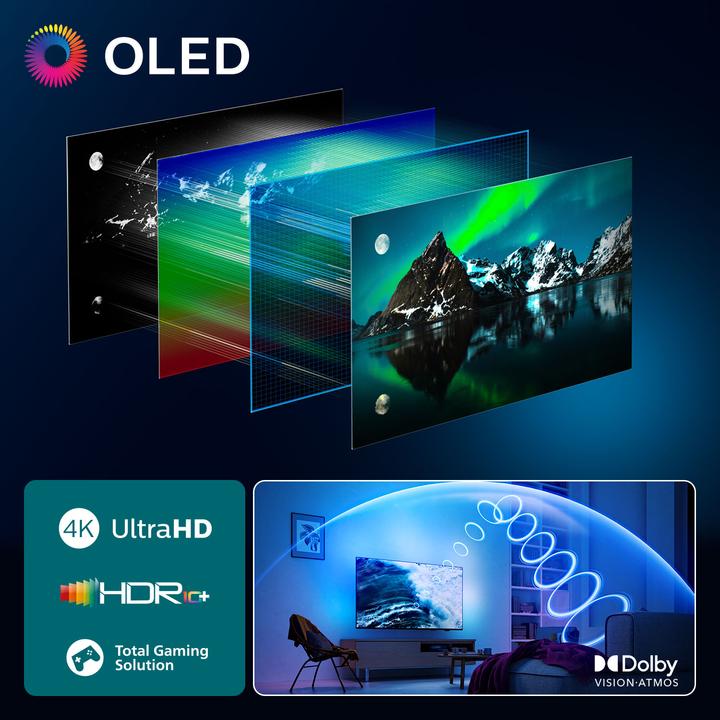 Produktbild Philips 48OLED760/12 (48", OLED760, OLED, 4K, 2025)